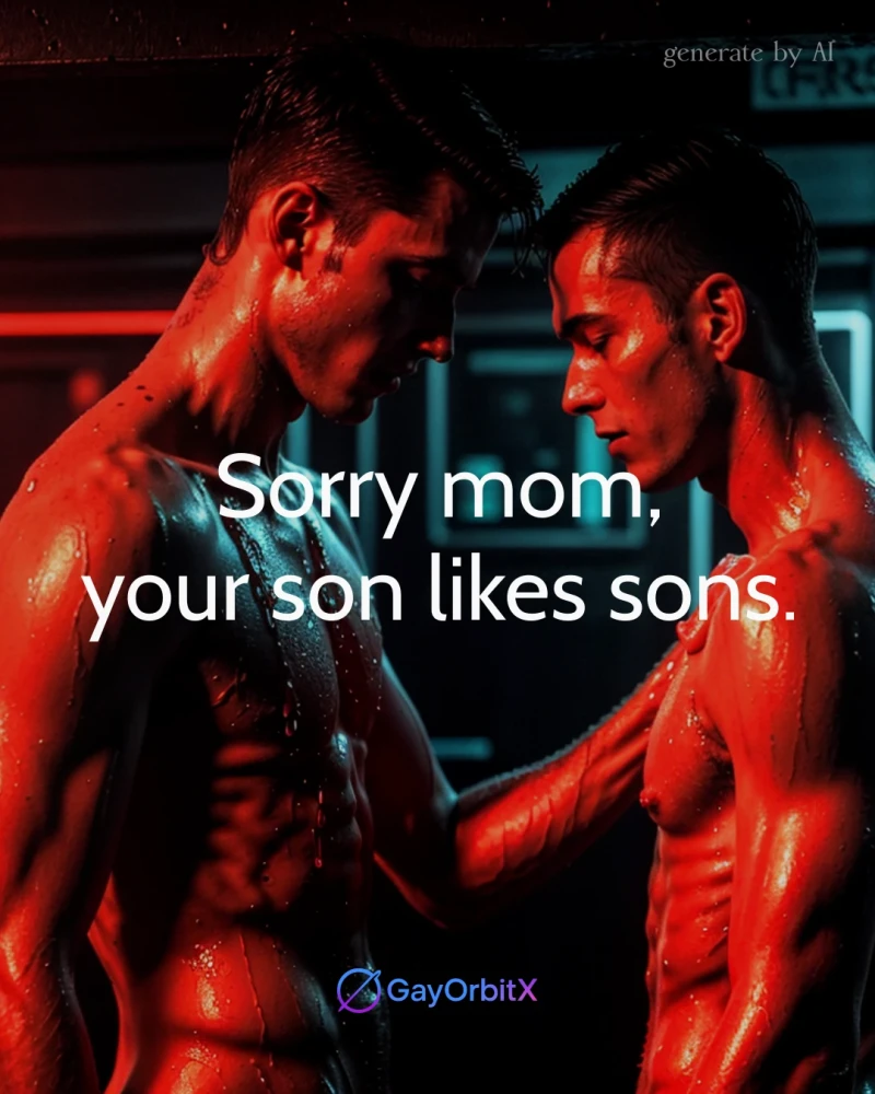 Sorry mom, your son likes sons.