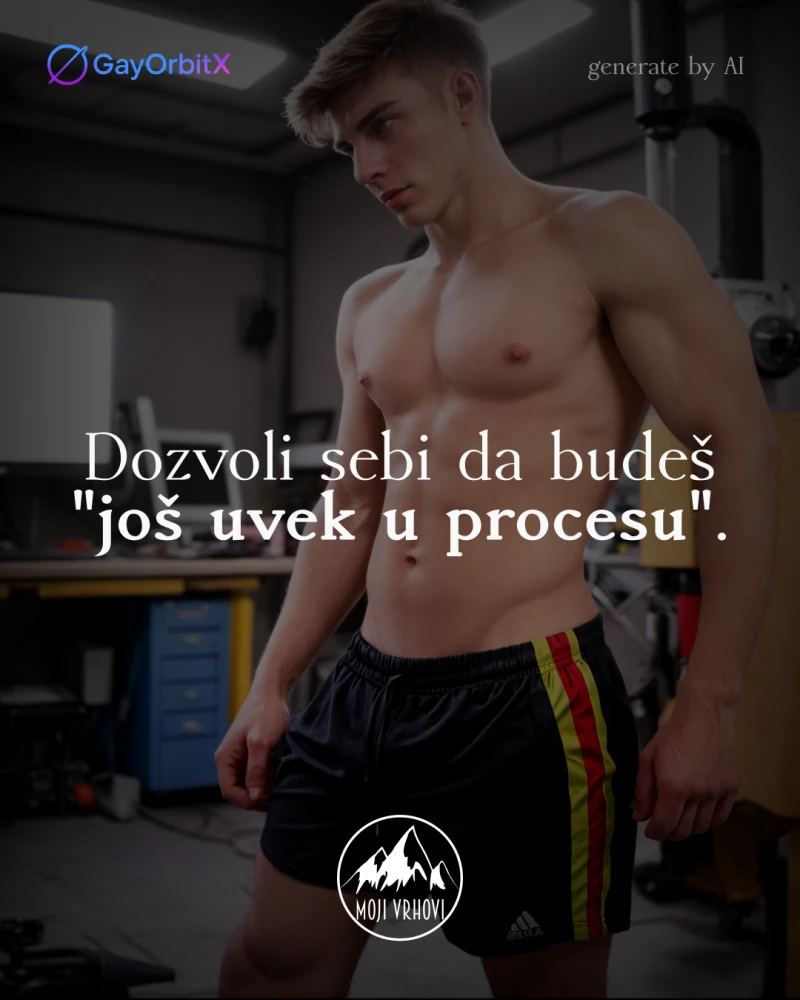 Dozvoli sebi da budeš "još uvek u procesu".