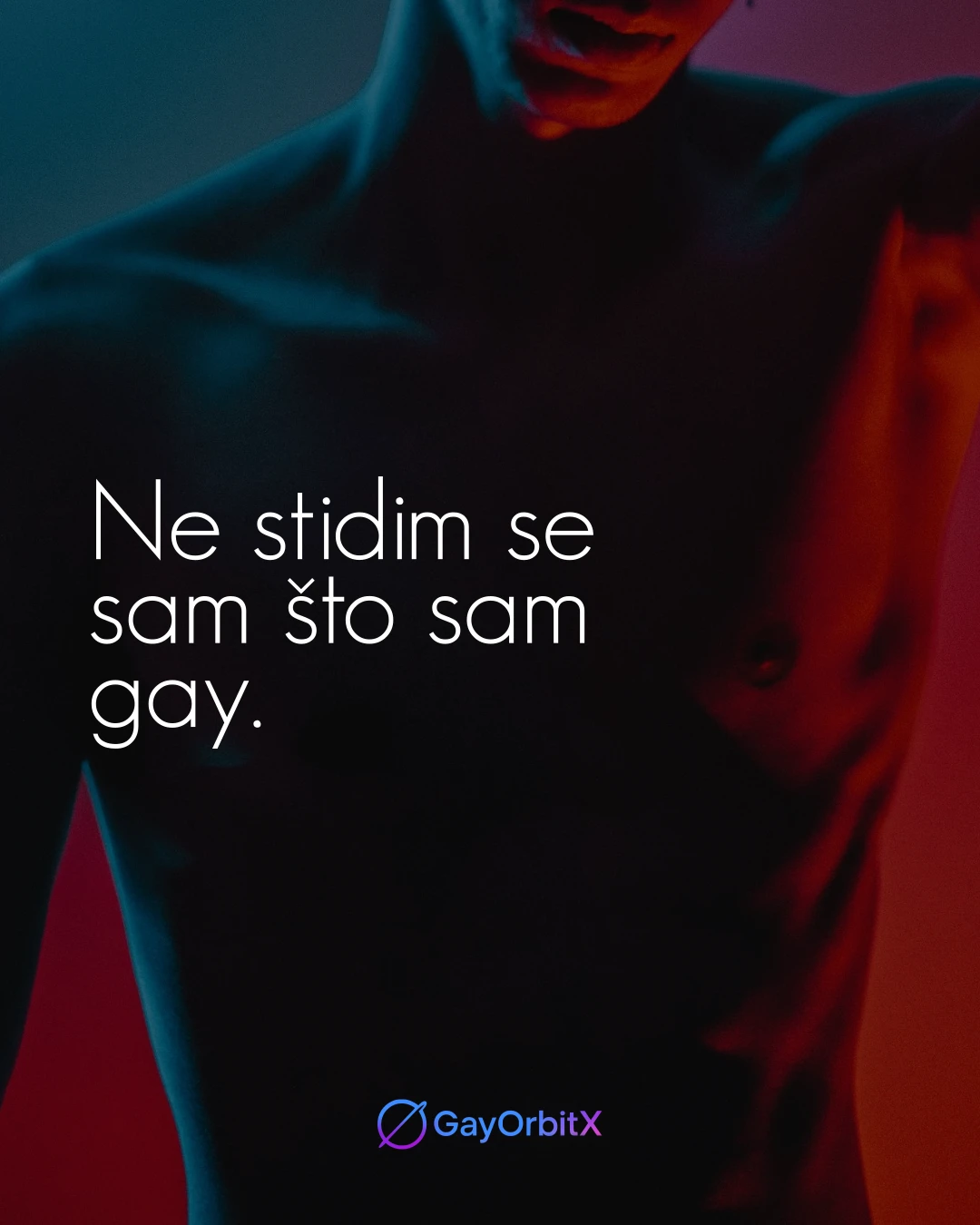 Ne stidim se što sam gay